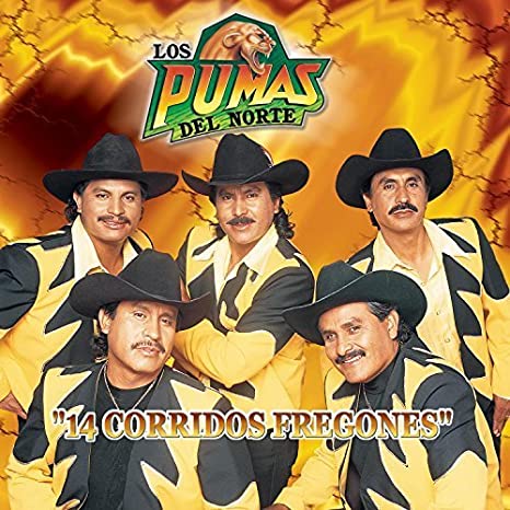 Los Pumas Del Norte: 14 Corridos Fregones w/ Front Artwork