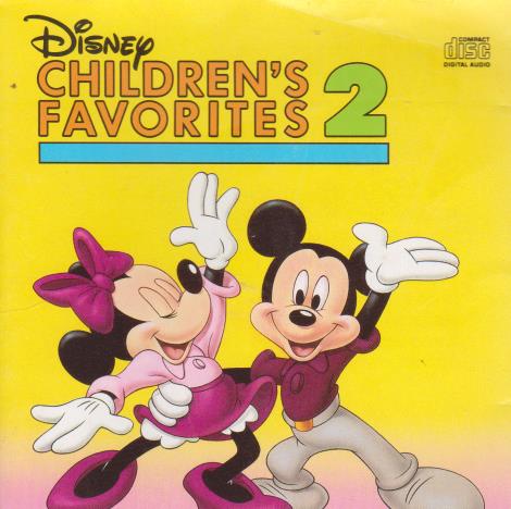 Disney Children's Favorites 2 w/ Front Artwork