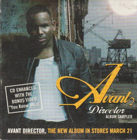 Avant: Director Album Sampler Promo w/ Artwork