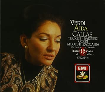 Verdi: Aida: Callas, Tucker, Barbieri, Gobbi, Modesti, Zaccaria 3-Disc Set w/ Booklet