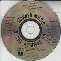 Warner Music CD Sampler Volume 5 Promo w/ Artwork