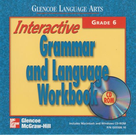 Glencoe Language Arts: Interactive Grammar & Language Grade 6