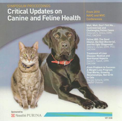 Critical Updates On Canine & Feline Health: Symposium Proceedings