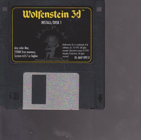 Wolfenstein 3D: First Encounter w/ No Artwork