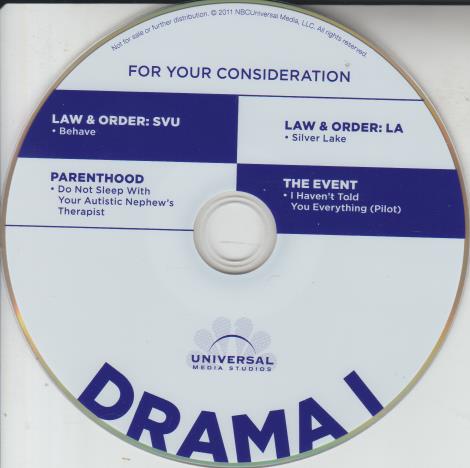 Universal Drama I: For Your Consideration