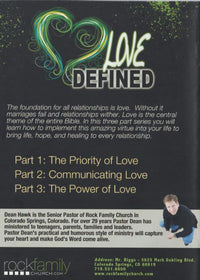 Love Defined By Pastor Dean Hawk