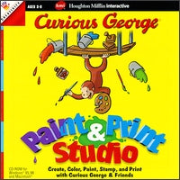 Curious George: Paint & Print Studio