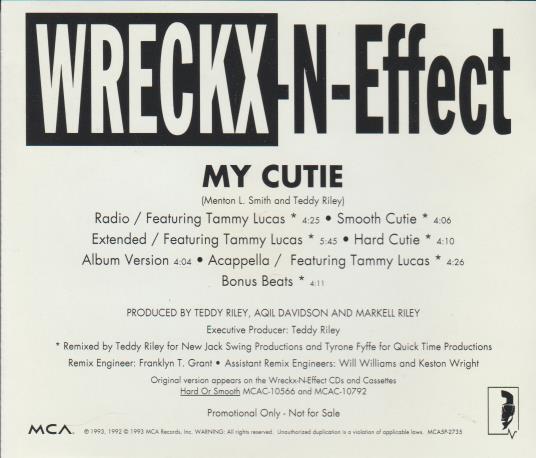 Wreckx-N-Effect: My Cutie MCA5P-2735