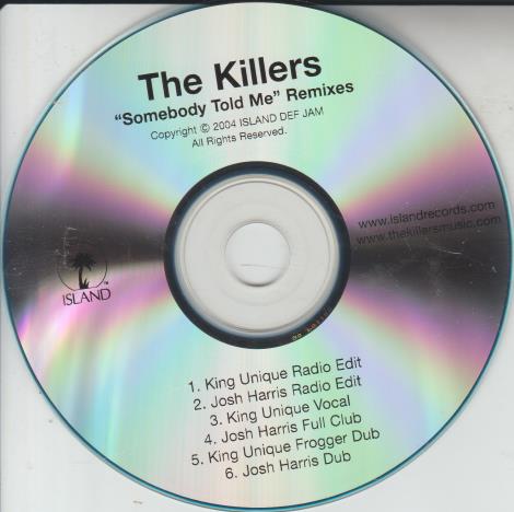 The Killers: Somebody Told Me Remixes Promo