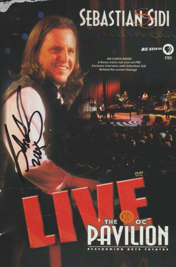 Sebastian Sidi: Live At The OC Pavilion Autographed Insert