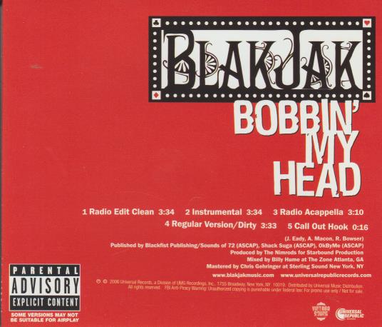 Blak Jak: Bobbin' My Head Promo