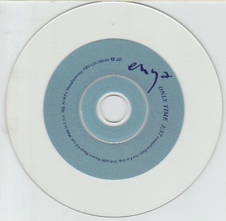 Enya: Only Time Promo w/ No Artwork