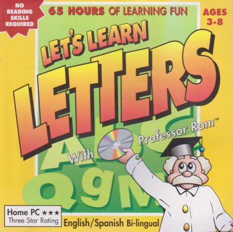 Let's Learn Letters With Professor Rom