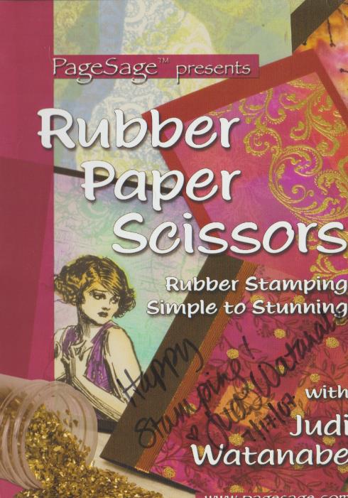 Rubber Paper Scissors with Judi Watanabe Autographed