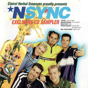 Clairol Herbal Essences: *NSYNC Exclusive CD Sampler Promo w/ Artwork