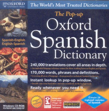 The Pop-up Oxford Spanish Dictionary