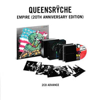 Queensryche: Empire 20th Anniversary Advance Promo 2-Disc Set w/ Art