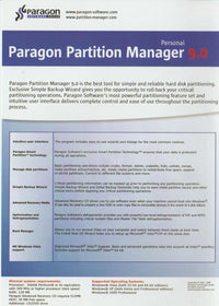 Paragon Partition Manager 9 Personal