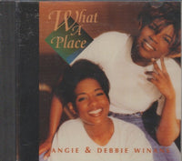 Angie & Debbie Winans: What A Place Promo w/ Artwork