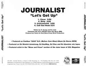 Journalist: Let's Get Up Promo