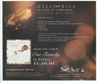 Kelly Price: In Love At Christmas Promo w/ Artwork