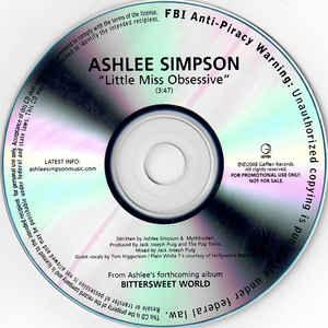 Ashlee Simpson: Little Miss Obsessive Promo