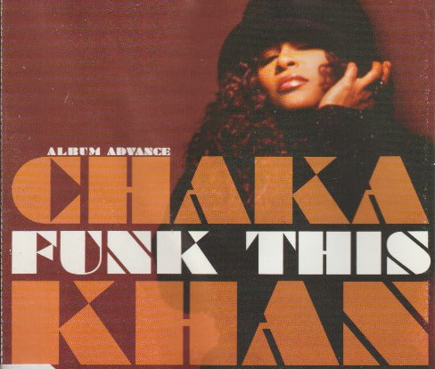 Chaka Khan: Funk This Advance Promo w/ Artwork