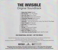 The Invisible: Original Soundtrack Promo w/ Artwork