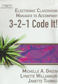 Electronic Classroom Manager To Accompany 3-2-1 Code It! 2