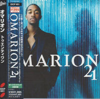 Omarion: 21 Promo w/ Obi Strip, Lyrics, & Artwork