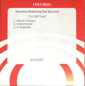 Omarion: Cut Off Time Promo w/ Artwork