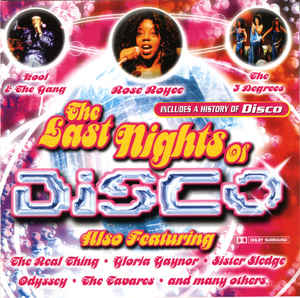 The Last Nights Of DISCO w/ Artwork