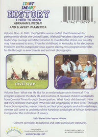 Start Smart: History I Need To Know: Abraham Lincoln & Slavery In America