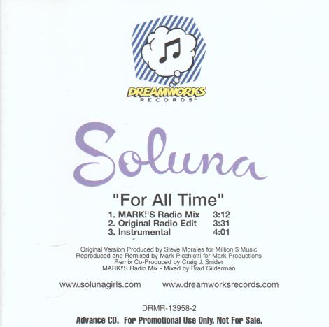 Soluna: For All Time DRMR-13958 Promo w/ Artwork