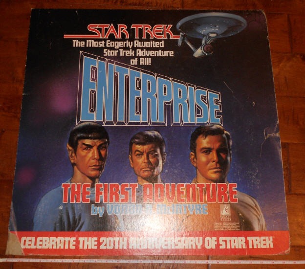 Star Trek Enterprise: The First Adventure By Vonda N. McIntyre Cardboa ...