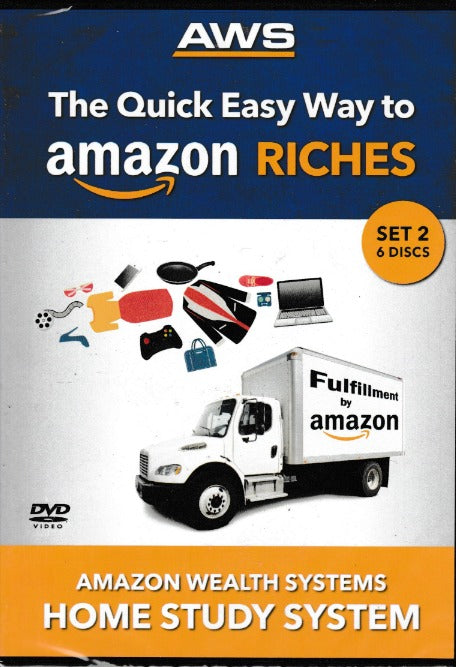 The Quick Easy Way To Amazon Riches Set 2 6-Disc Set