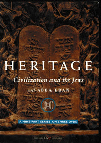 Heritage: Civilization & The Jews With Abba Eban: A Nine-Part Series 3-Disc Set