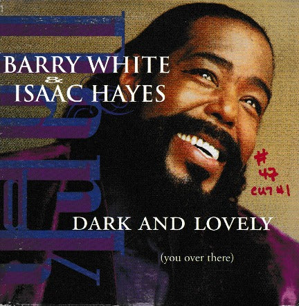 Barry White & Isaac Hayes: Dark And Lovely (You Over There) 75021 7327 2 Promo w/ Artwork