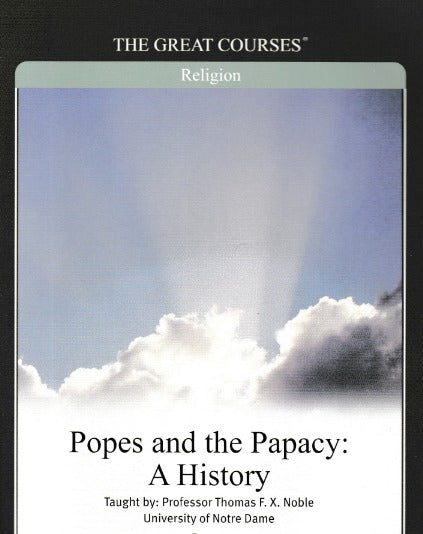 The Great Courses: Popes & The Papacy: A History 4-Disc Set