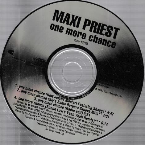 Maxi Priest: One More Chance Promo