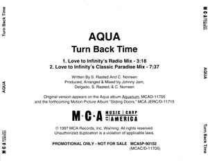 Aqua: Turn Back Time: Love To Infinity Promo