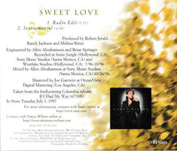 Nancy Wilson: Sweet Love Promo w/ Artwork