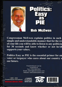 Politics: Easy As PIE With Bob McEwen Revised Edition 2008