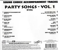 Karaoke Spotlight Series: Pop/Rock: Party Songs Volume 1 8106