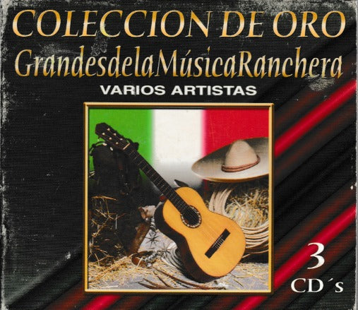 Coleccion De Oro: Grandes De La Musica Ranchera 3-Disc Set