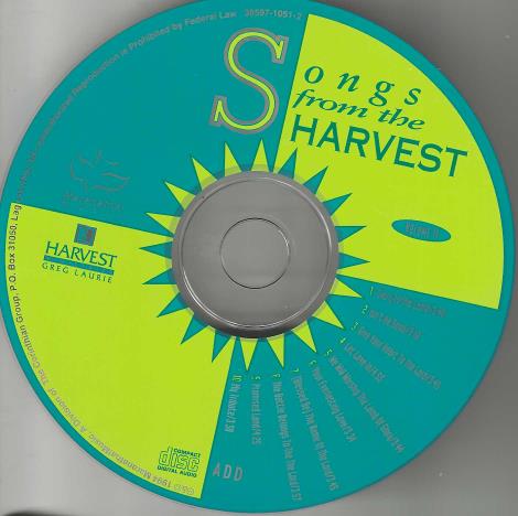 Songs From The Harvest Volume II w/ No Front Artwork