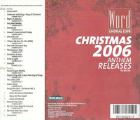 Word Choral Club: Christmas Anthem Releases 2006 2-Disc Set