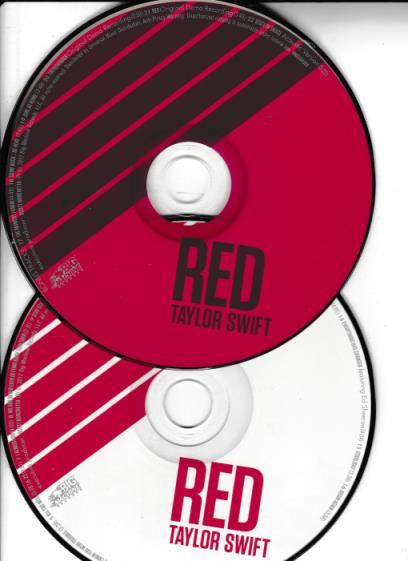 Taylor Swift: Red Deluxe 2-Disc w/ No Artwork