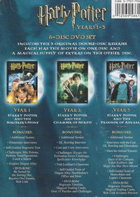 Harry Potter: Years 1-3 6-Disc Set