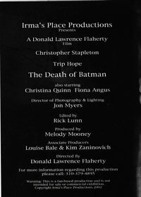 The Death Of Batman: Do Heroes Ever Die?